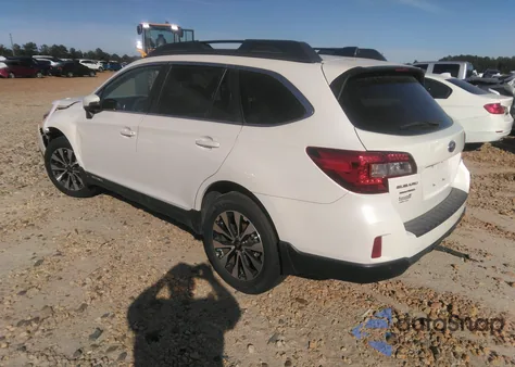 2017 Subaru Outback 2.5I Limited from USA, damaged, VIN 4S4BSANC7H3389978